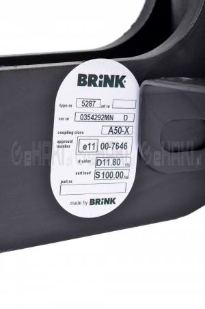 Brink hak holowniczy BMW Serii 5 Touring F11 2010-2017