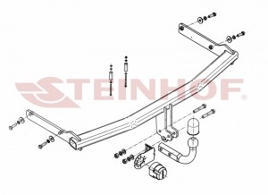 Steinhof hak holowniczy Mazda 5 I (CR) 2005-2010