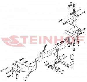 Steinhof hak holowniczy KIA Sorento III (UM) 2015-2018