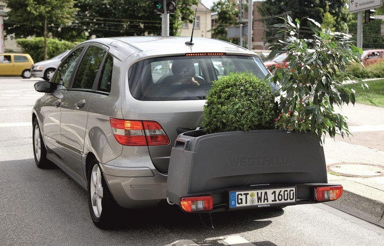 Bagażniki montowane na platformie rowerowej